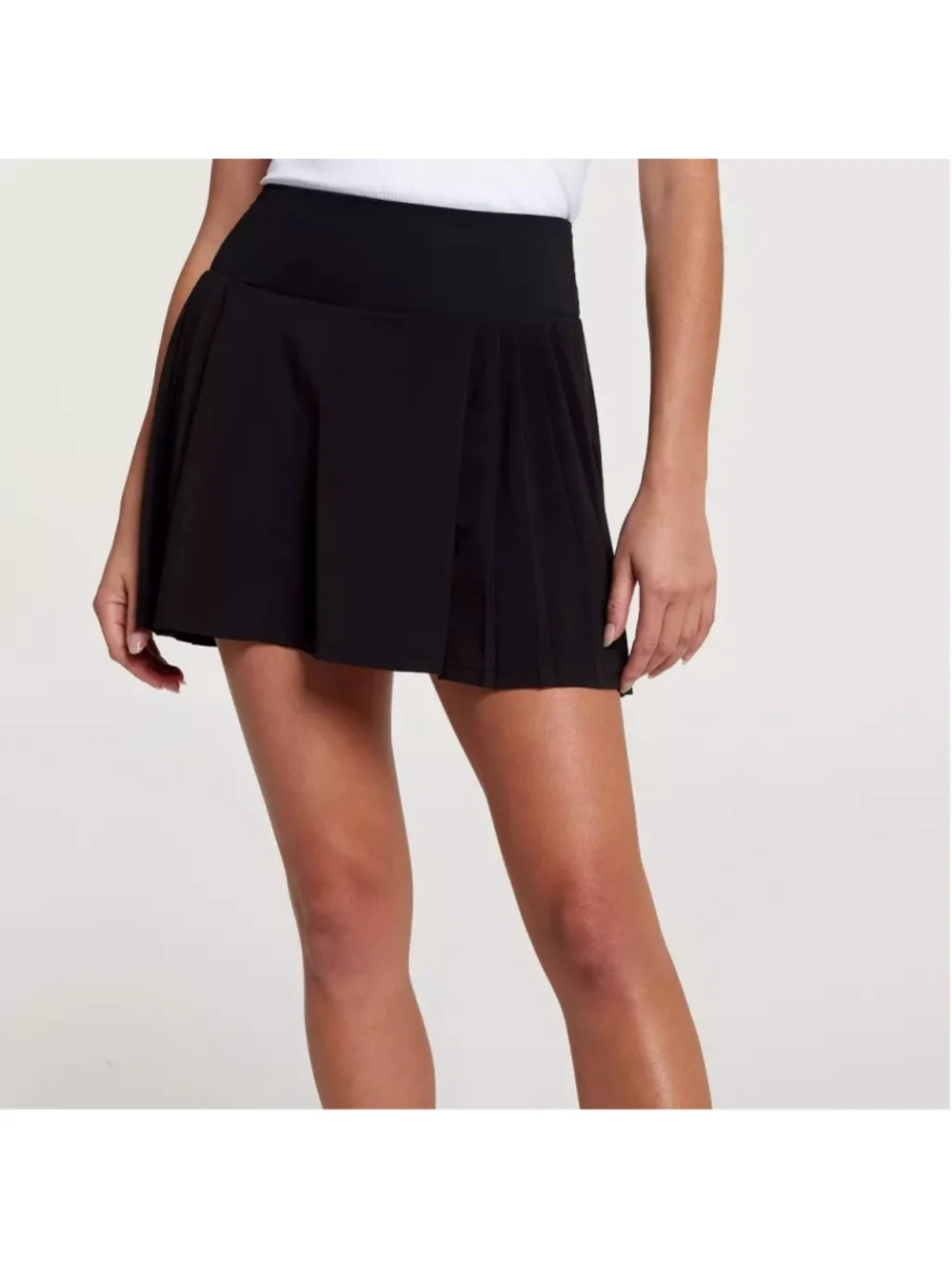 Calia women’s black SIDE PLEAT COURT SKORT golf tennis athletic skirt XXL